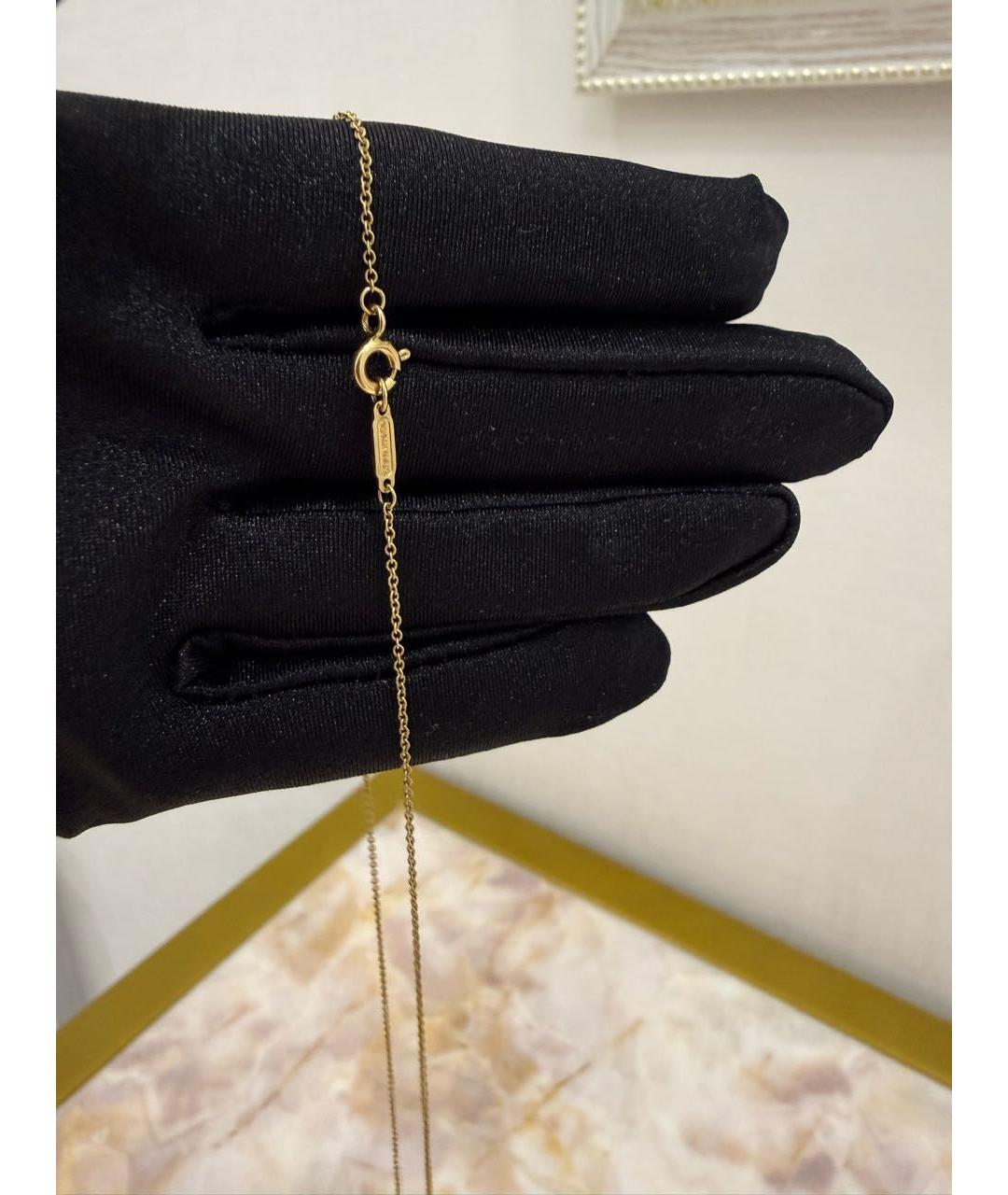 TIFFANY&CO Золотая цепочка из желтого золота, фото 4