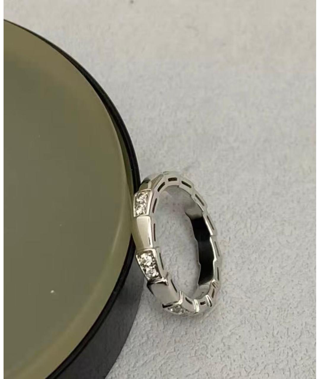 BVLGARI Серебряное кольцо из белого золота, фото 2
