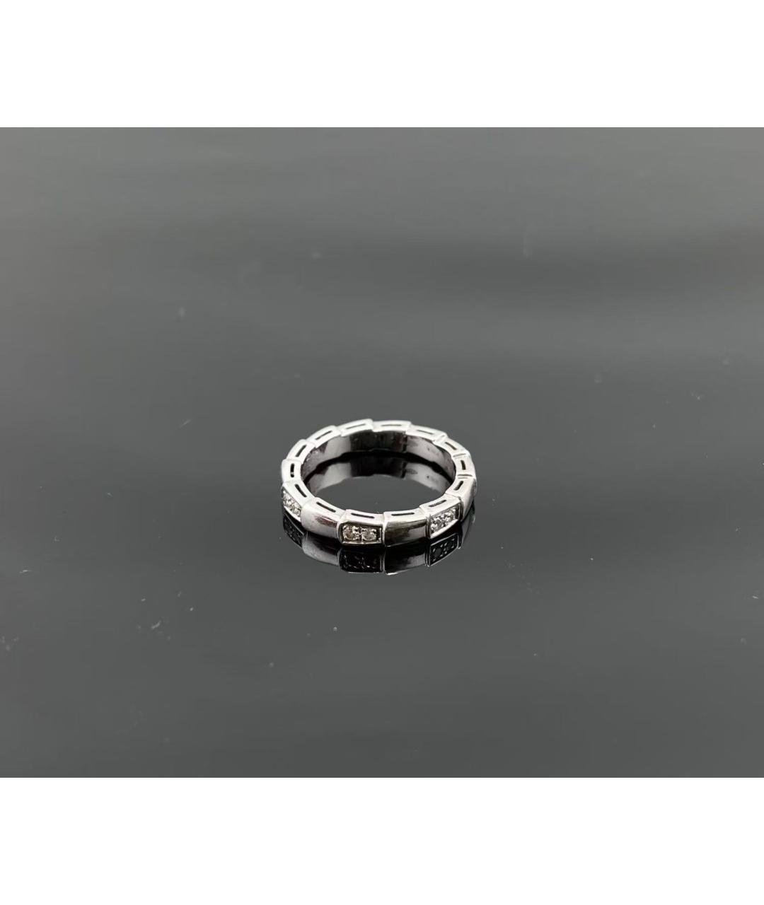 BVLGARI Серебряное кольцо из белого золота, фото 5