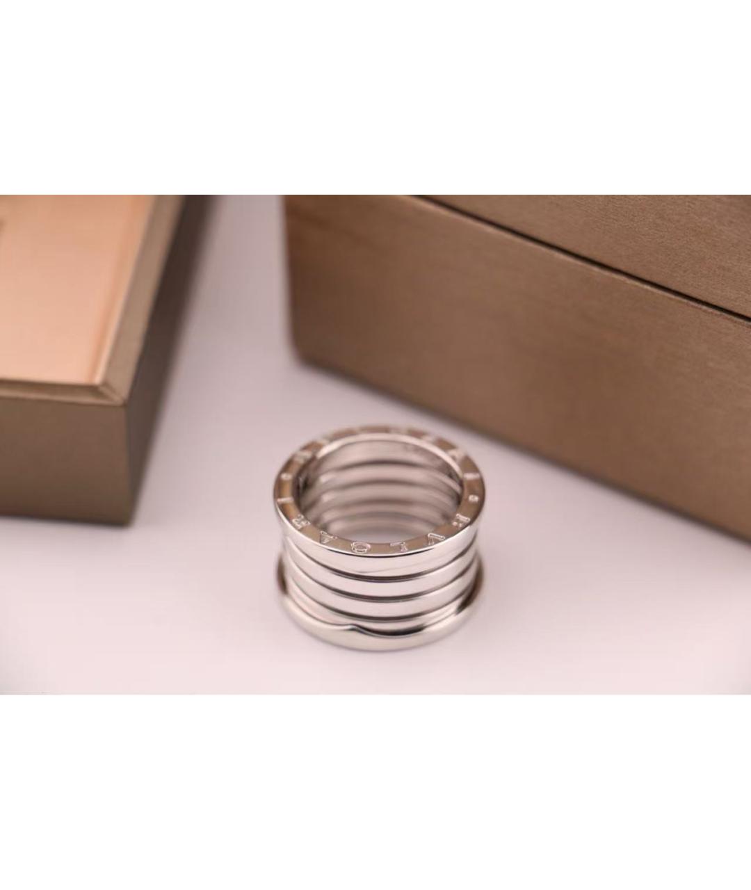 BVLGARI Серебряное кольцо из белого золота, фото 2