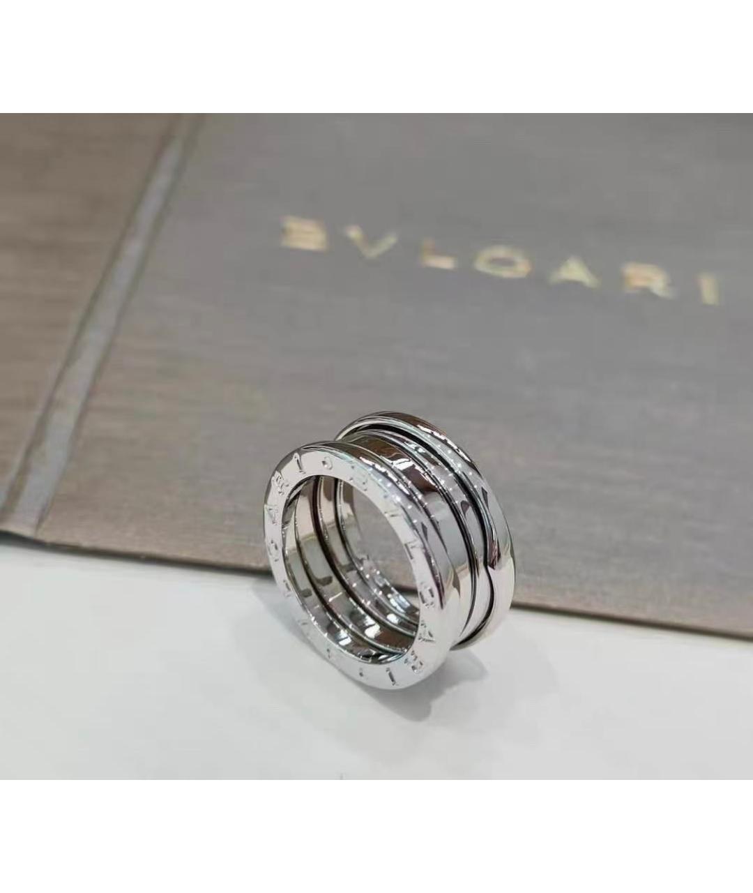 BVLGARI Серебряное кольцо из белого золота, фото 4