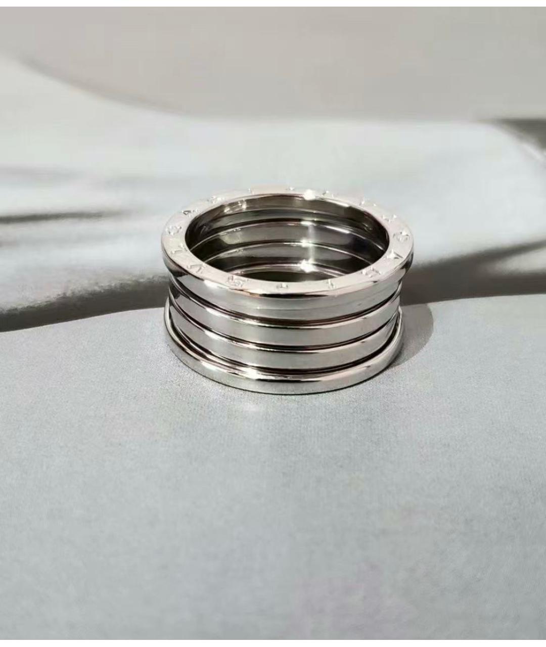 BVLGARI Серебряное кольцо из белого золота, фото 3