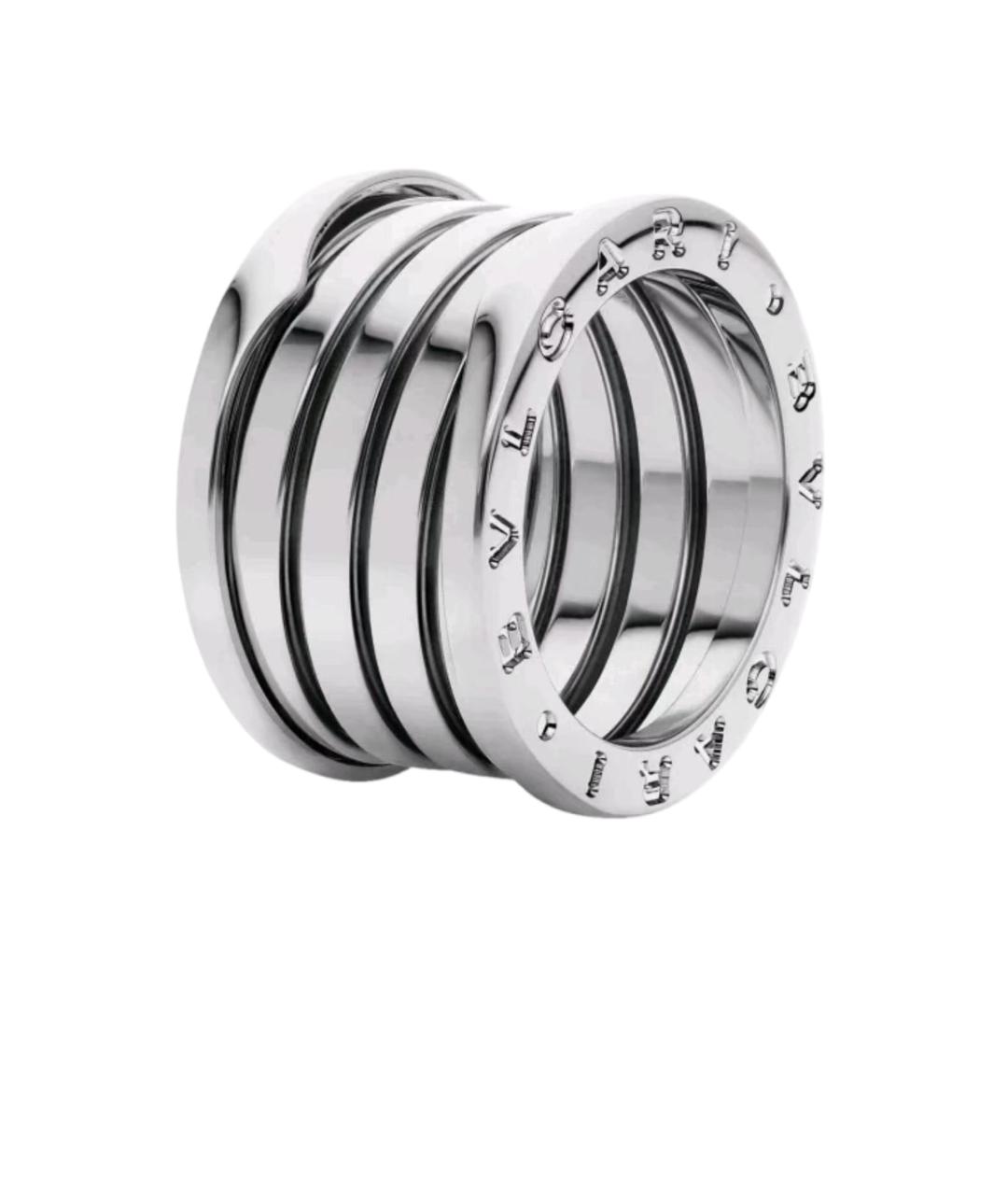 BVLGARI Серебряное кольцо из белого золота, фото 1