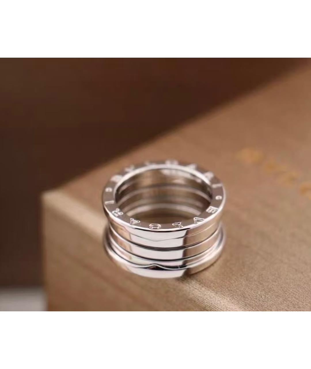BVLGARI Серебряное кольцо из белого золота, фото 5