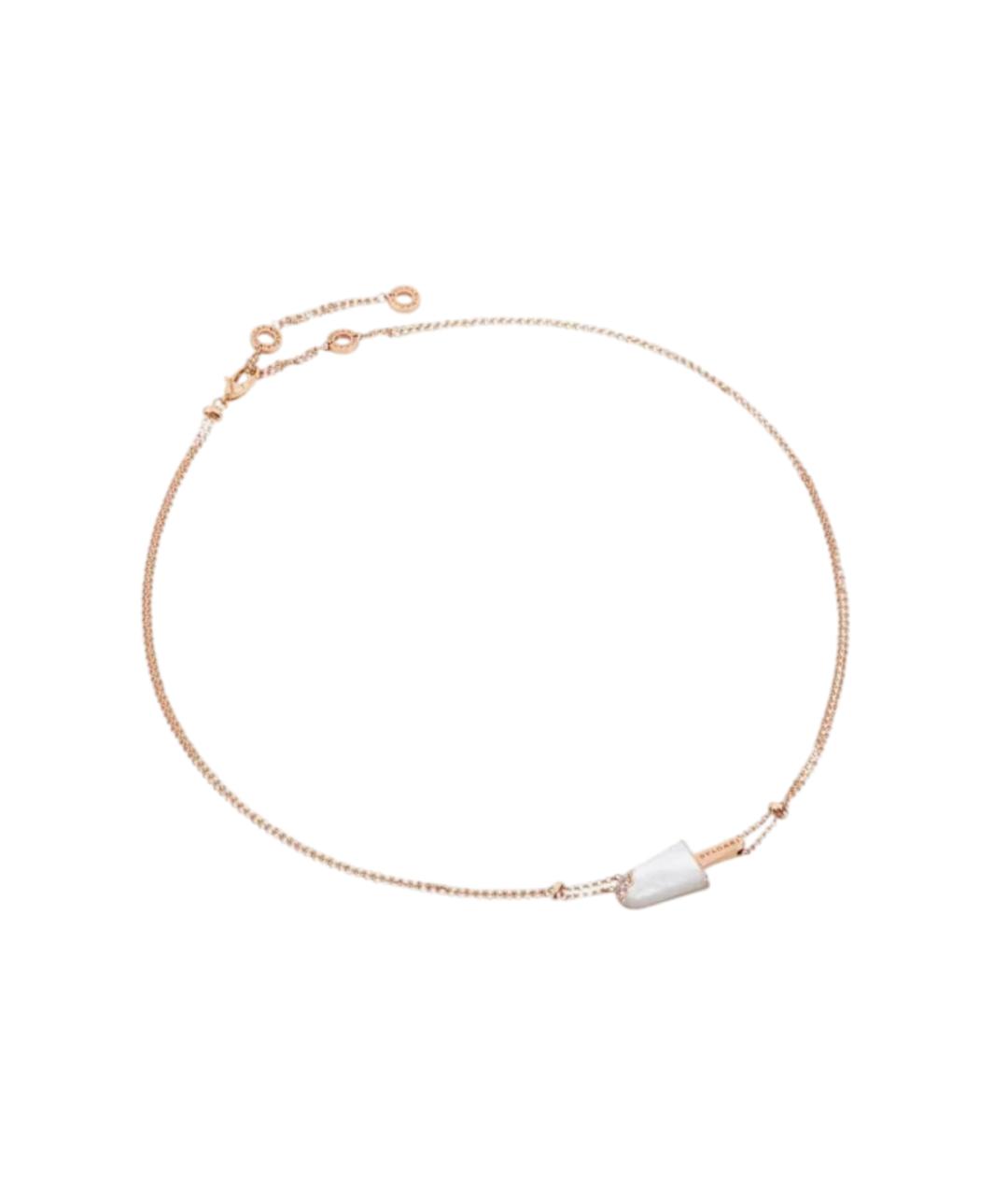 BVLGARI Золотое колье из розового золота, фото 1