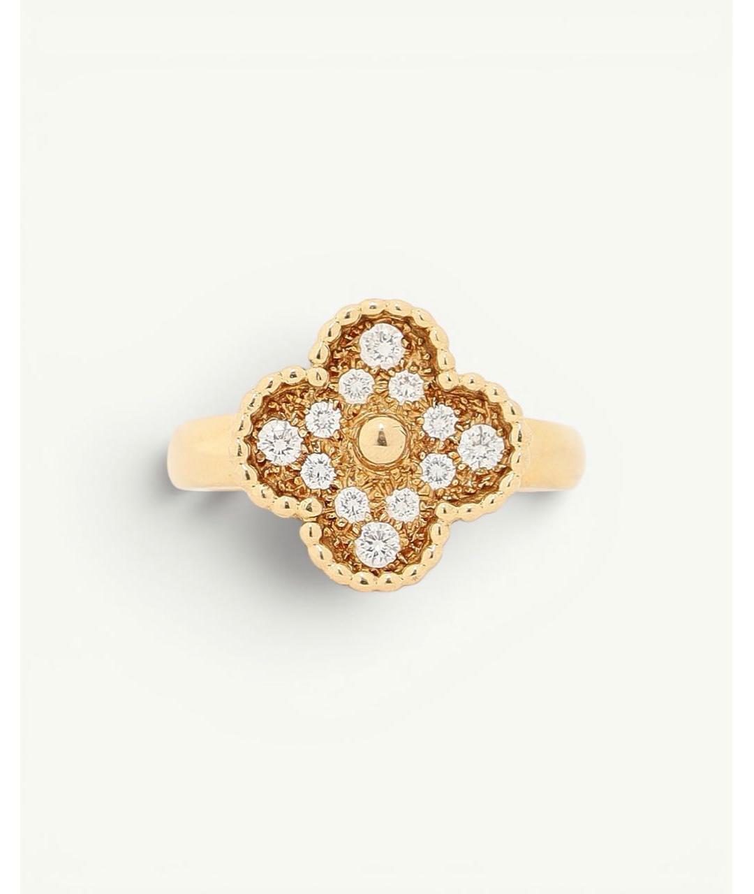VAN CLEEF & ARPELS Золотое кольцо из желтого золота, фото 6