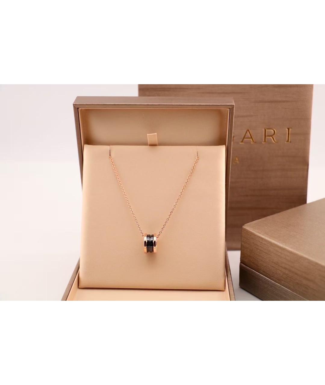 BVLGARI Черная подвеска, фото 2