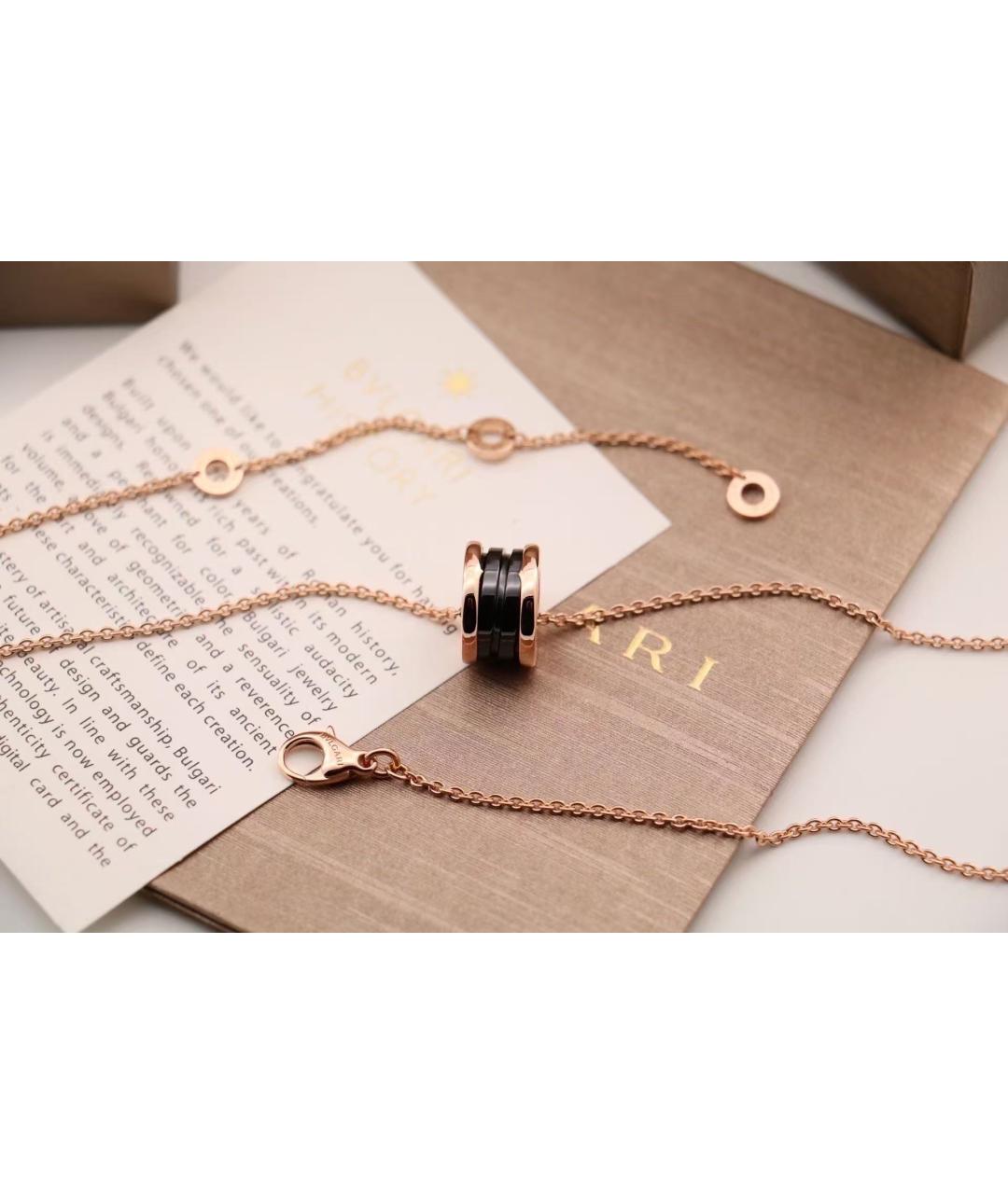 BVLGARI Черная подвеска, фото 5