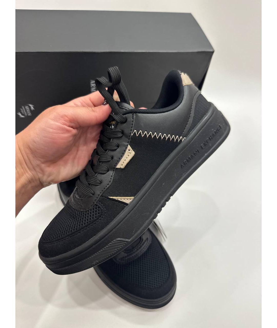 ARMANI EXCHANGE Черные кеды, фото 8