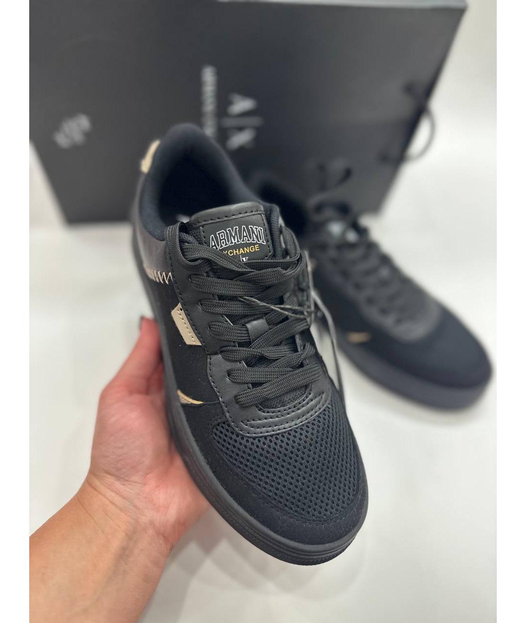 ARMANI EXCHANGE Черные кеды, фото 7