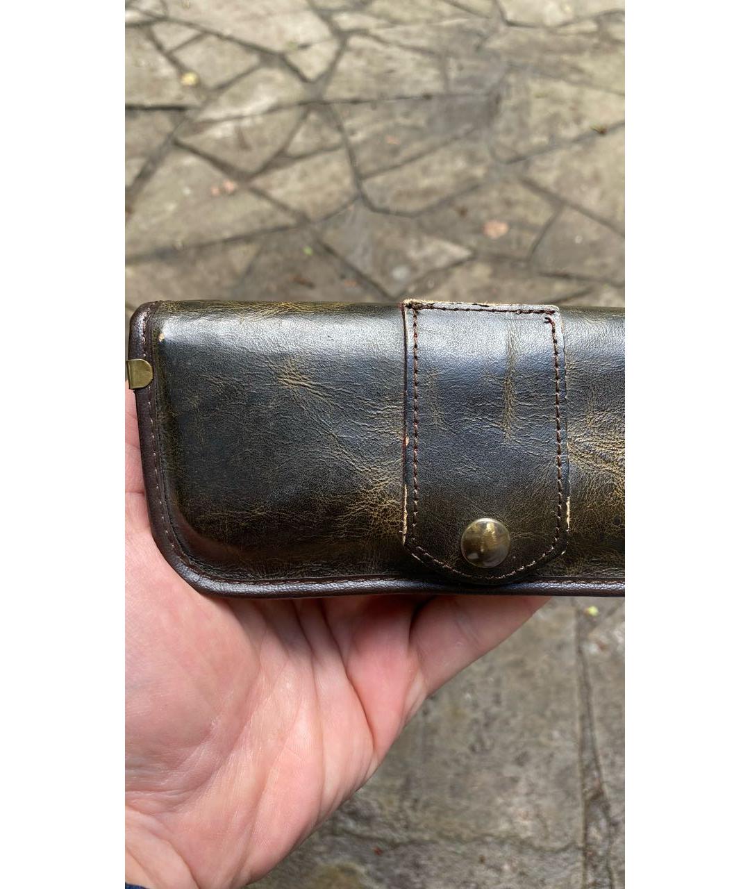 BELSTAFF Хаки металлические солнцезащитные очки, фото 5