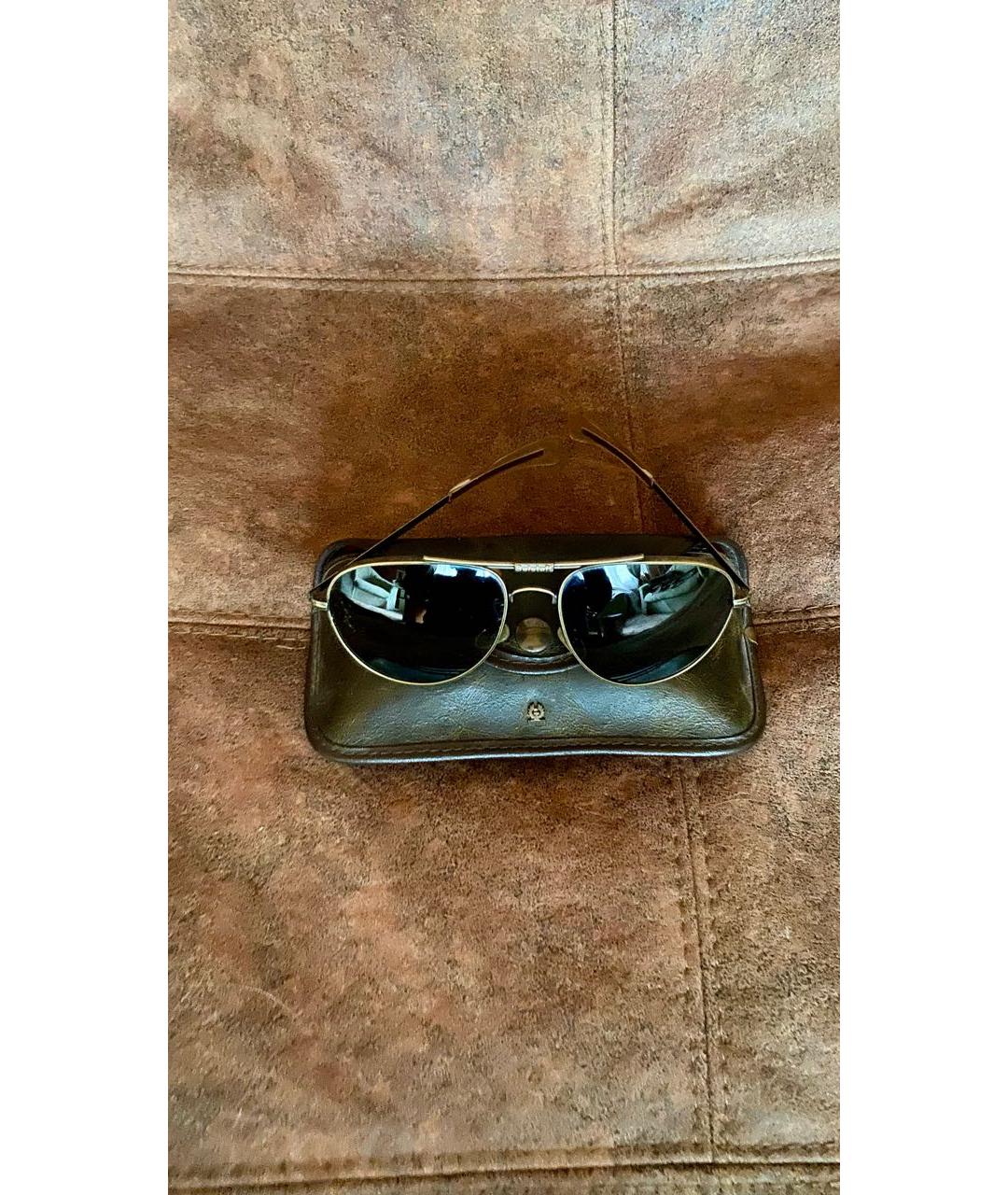 BELSTAFF Хаки металлические солнцезащитные очки, фото 8