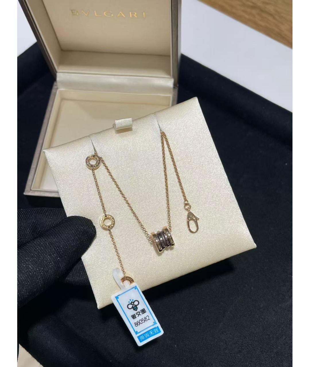 BVLGARI Золотая подвеска, фото 3