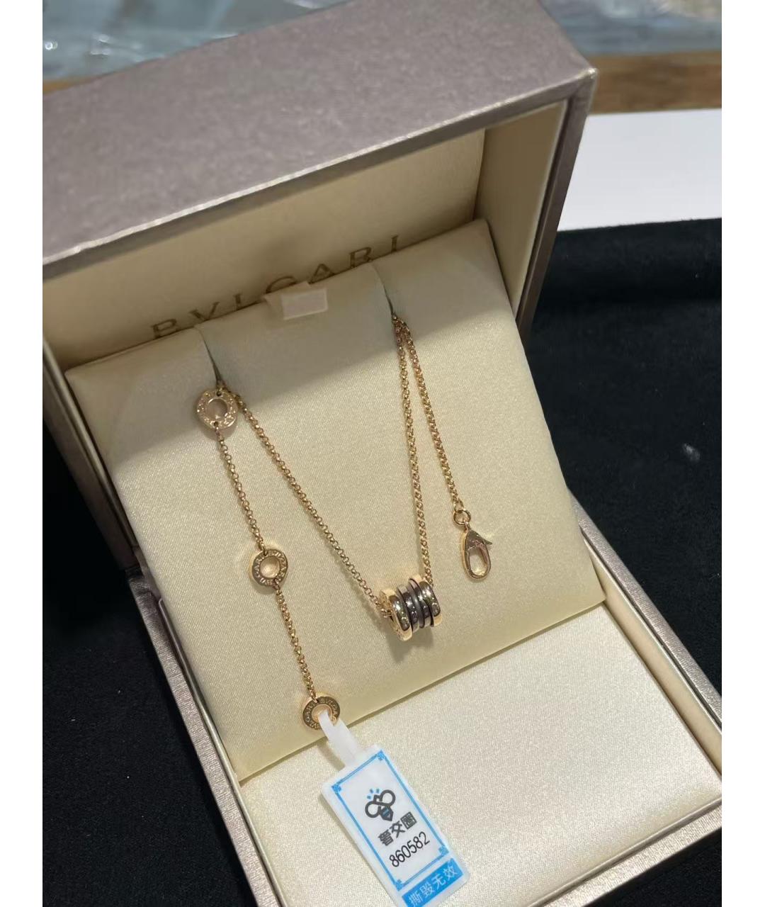 BVLGARI Золотая подвеска, фото 2