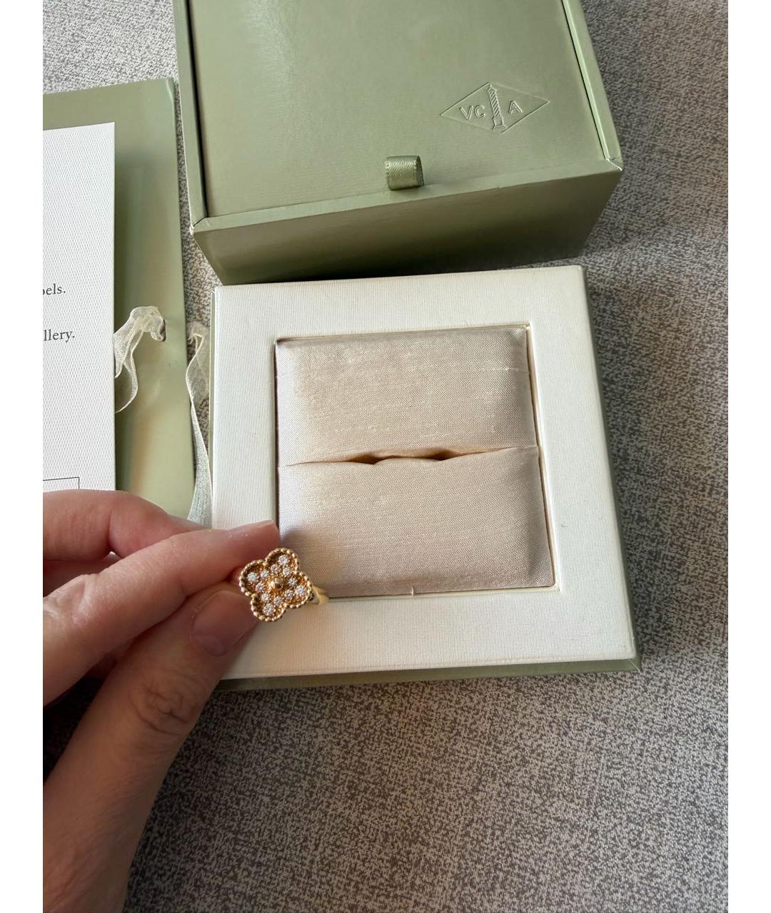 VAN CLEEF & ARPELS Золотое кольцо из желтого золота, фото 4