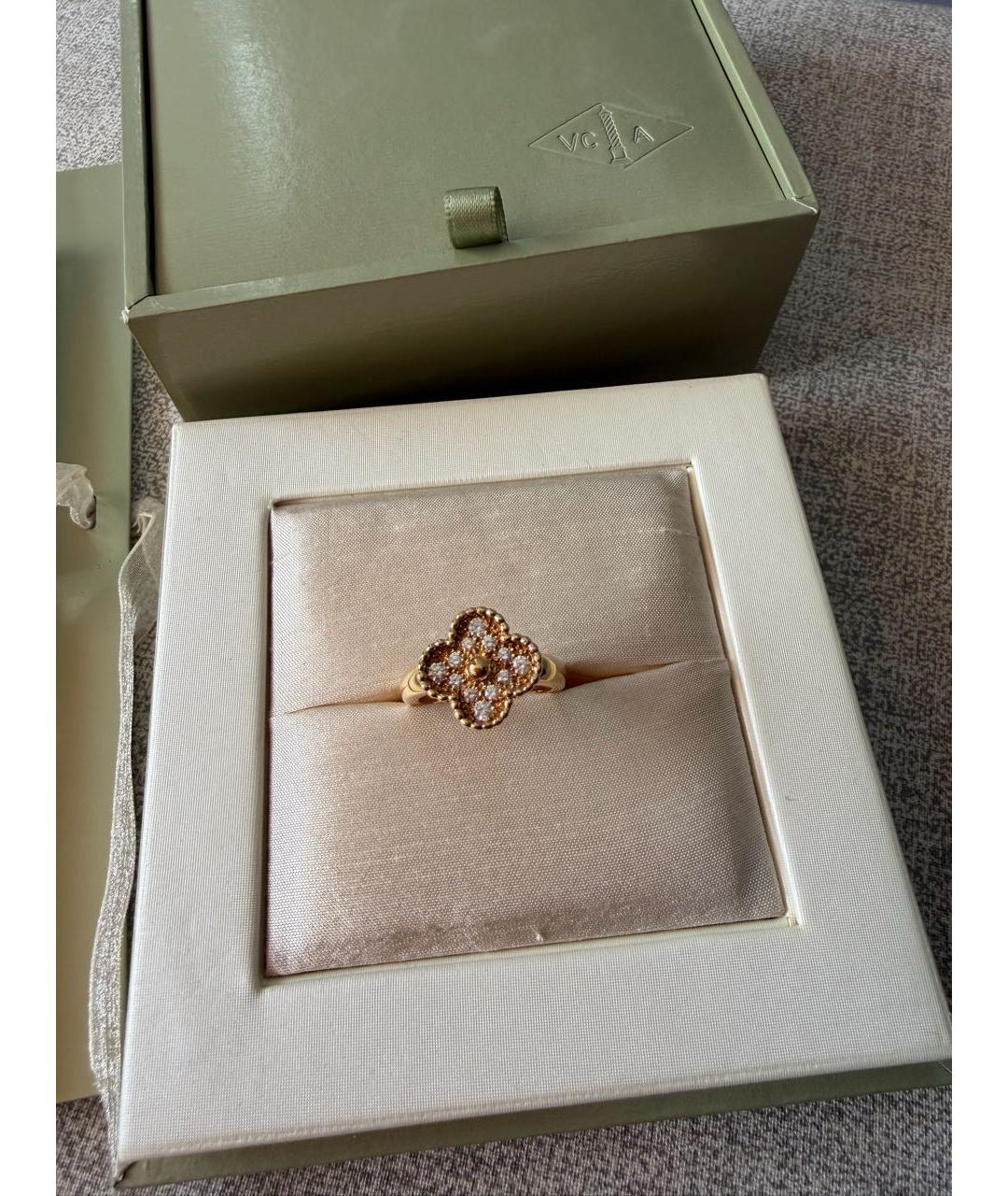 VAN CLEEF & ARPELS Золотое кольцо из желтого золота, фото 6