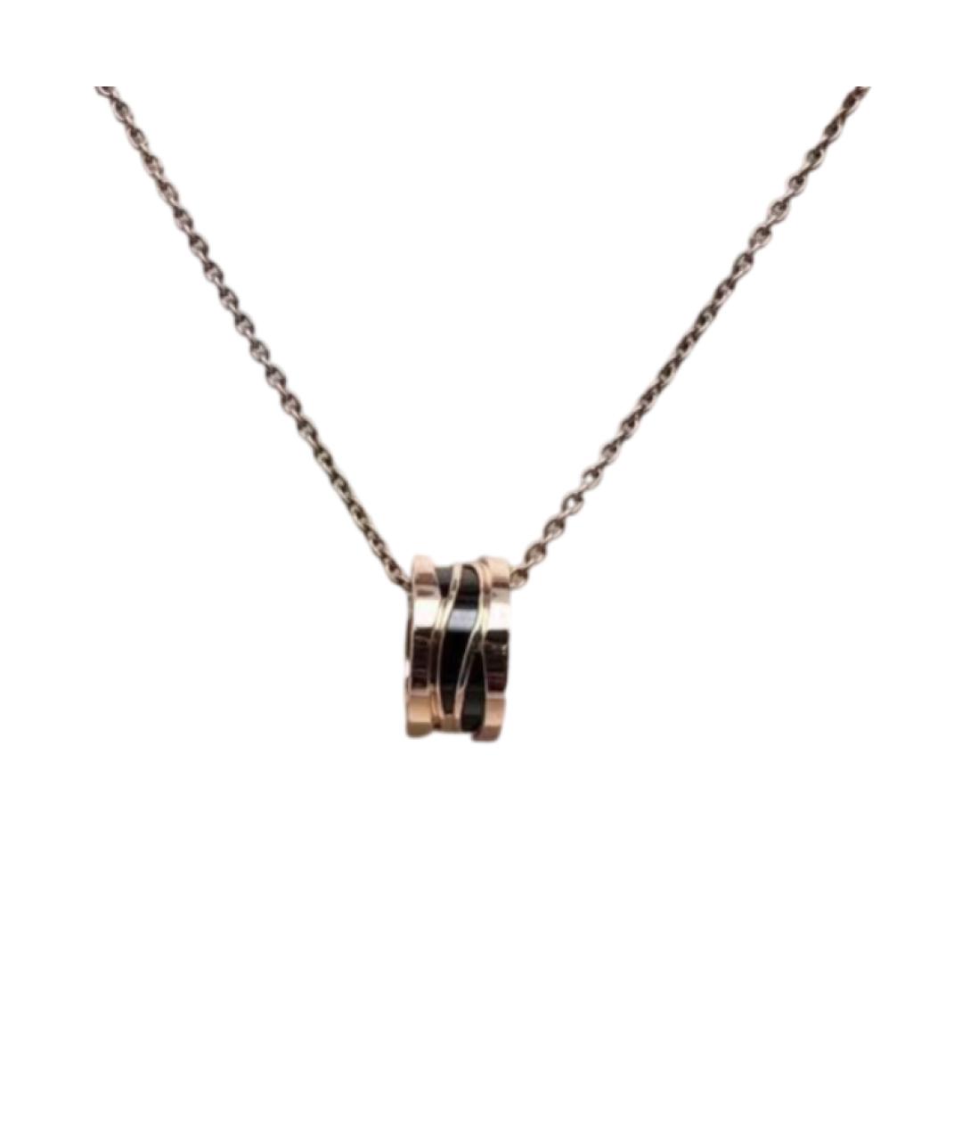 BVLGARI Золотая подвеска из розового золота, фото 1