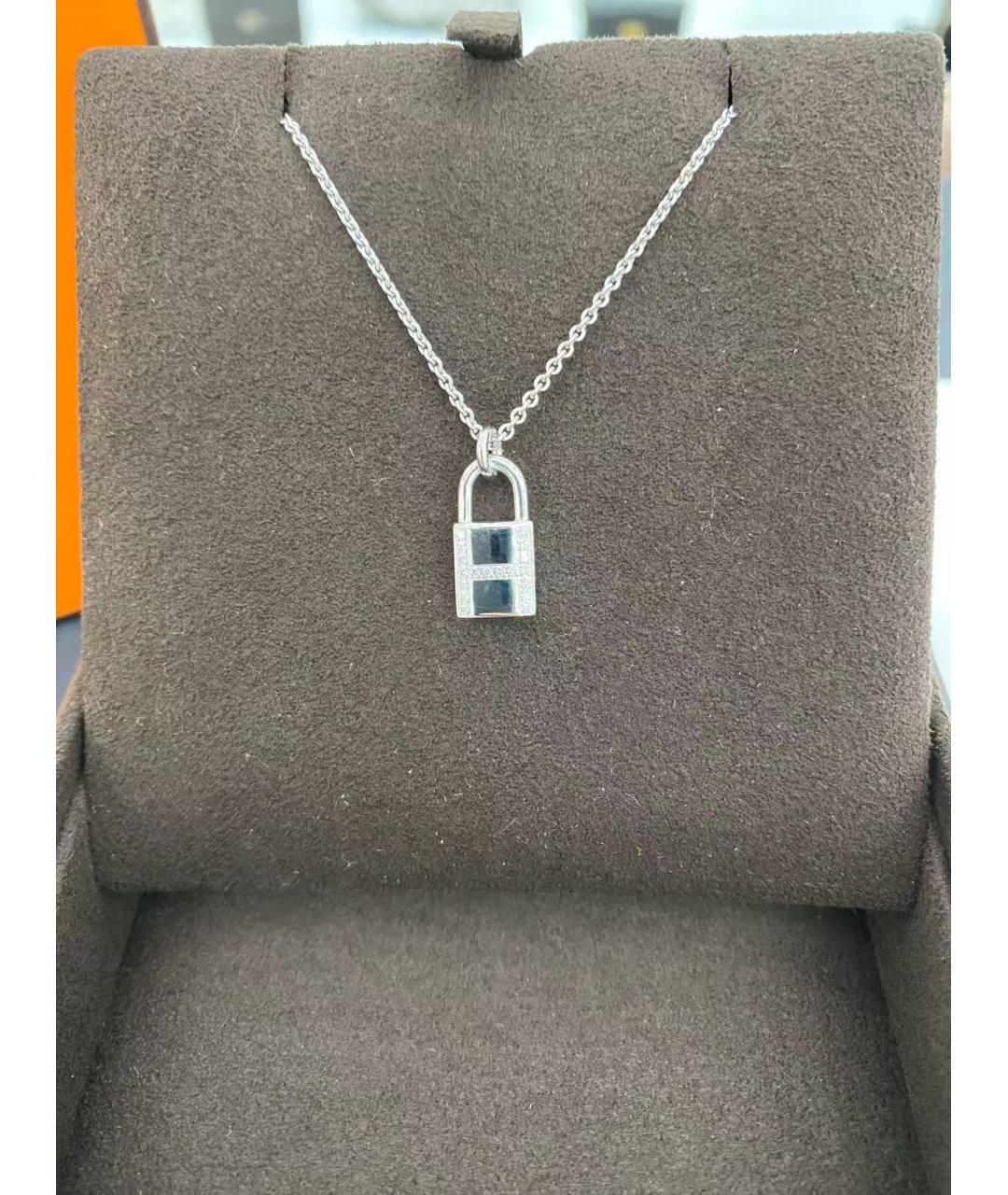 HERMES Серебряная подвеска, фото 4