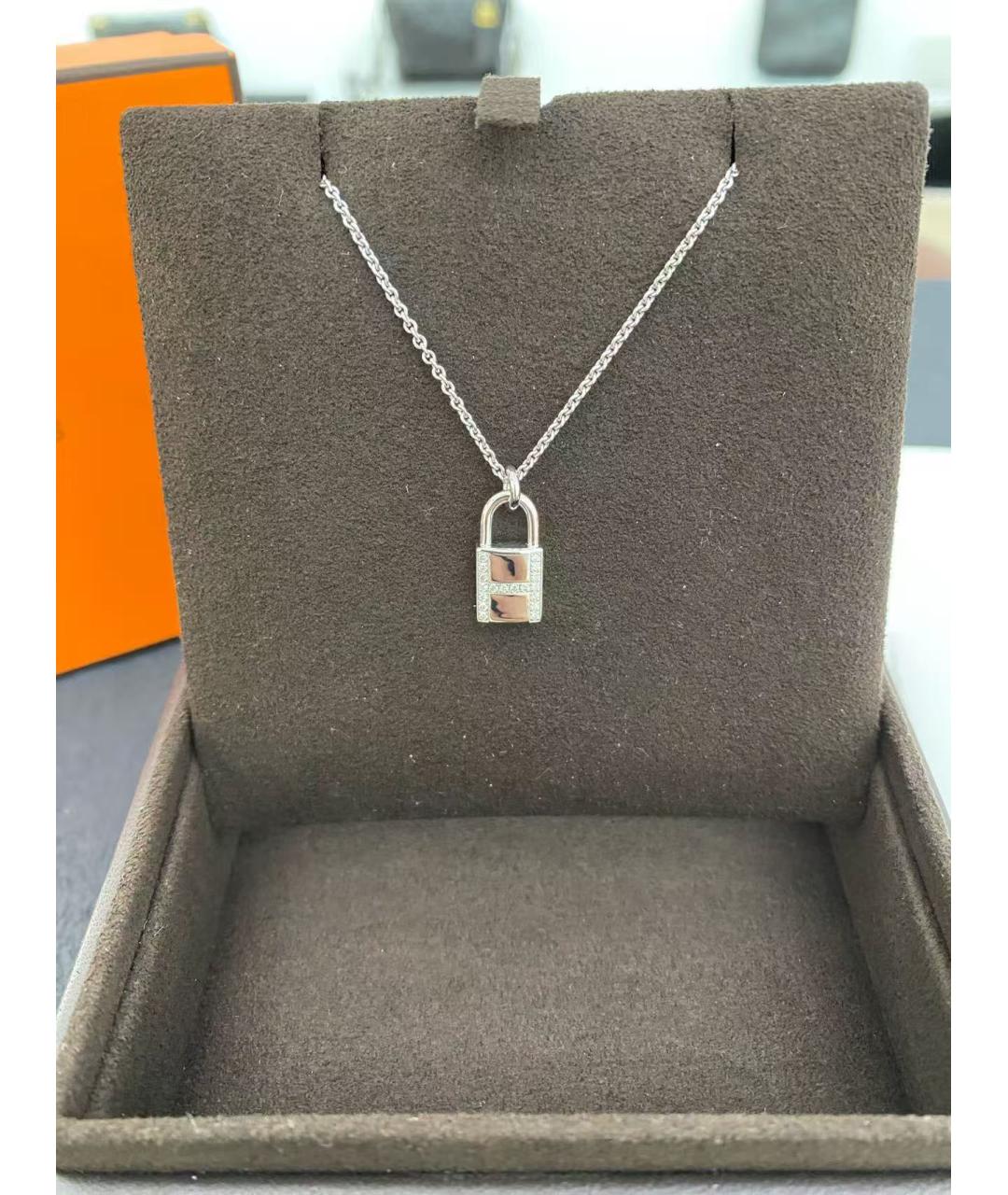 HERMES Серебряная подвеска, фото 3