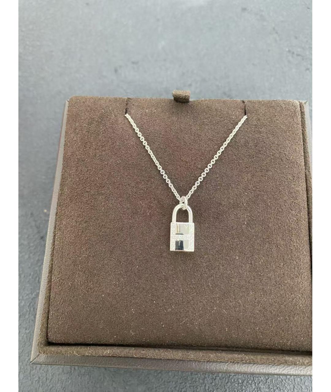 HERMES Серебряная подвеска, фото 6