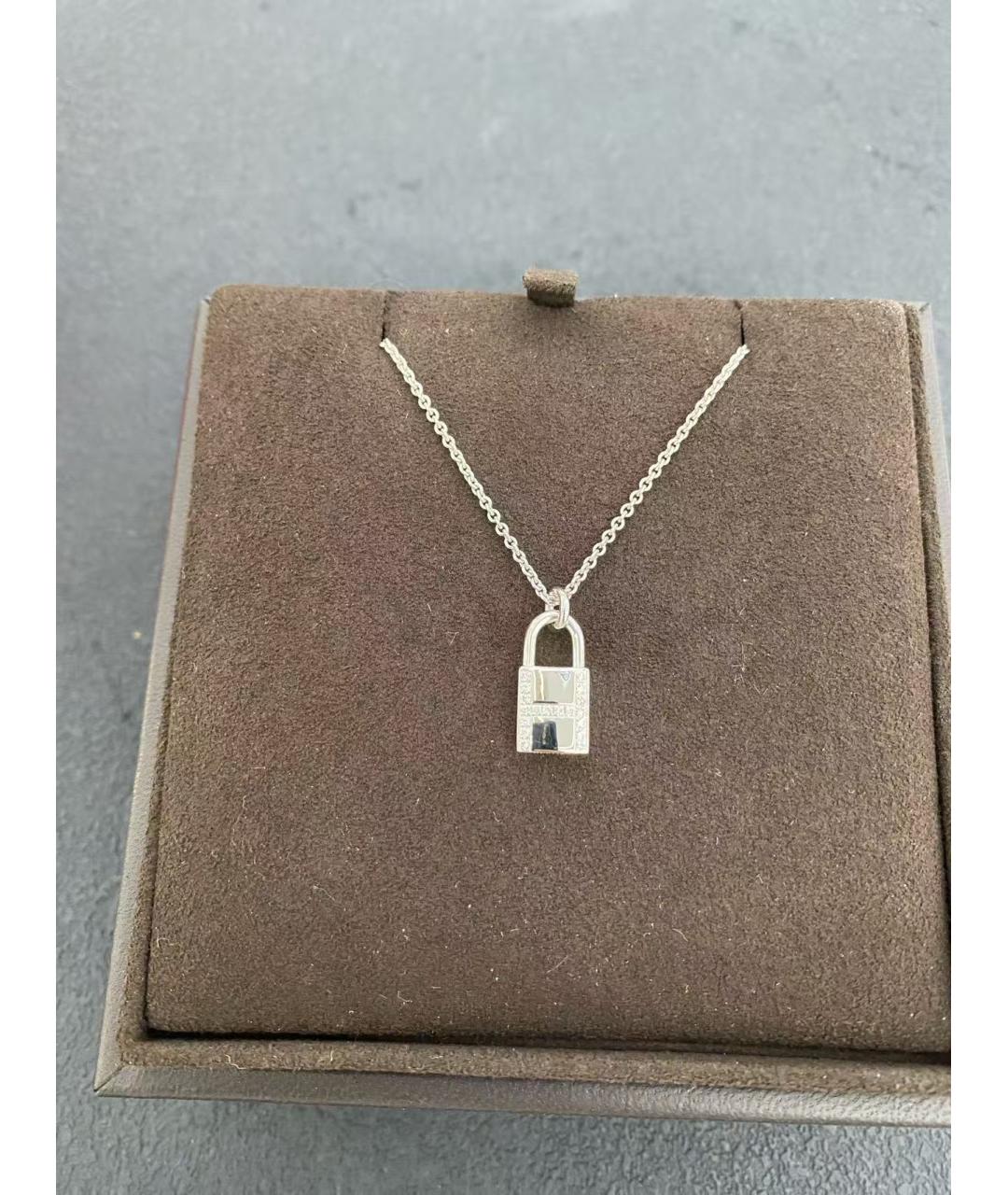 HERMES Серебряная подвеска, фото 5