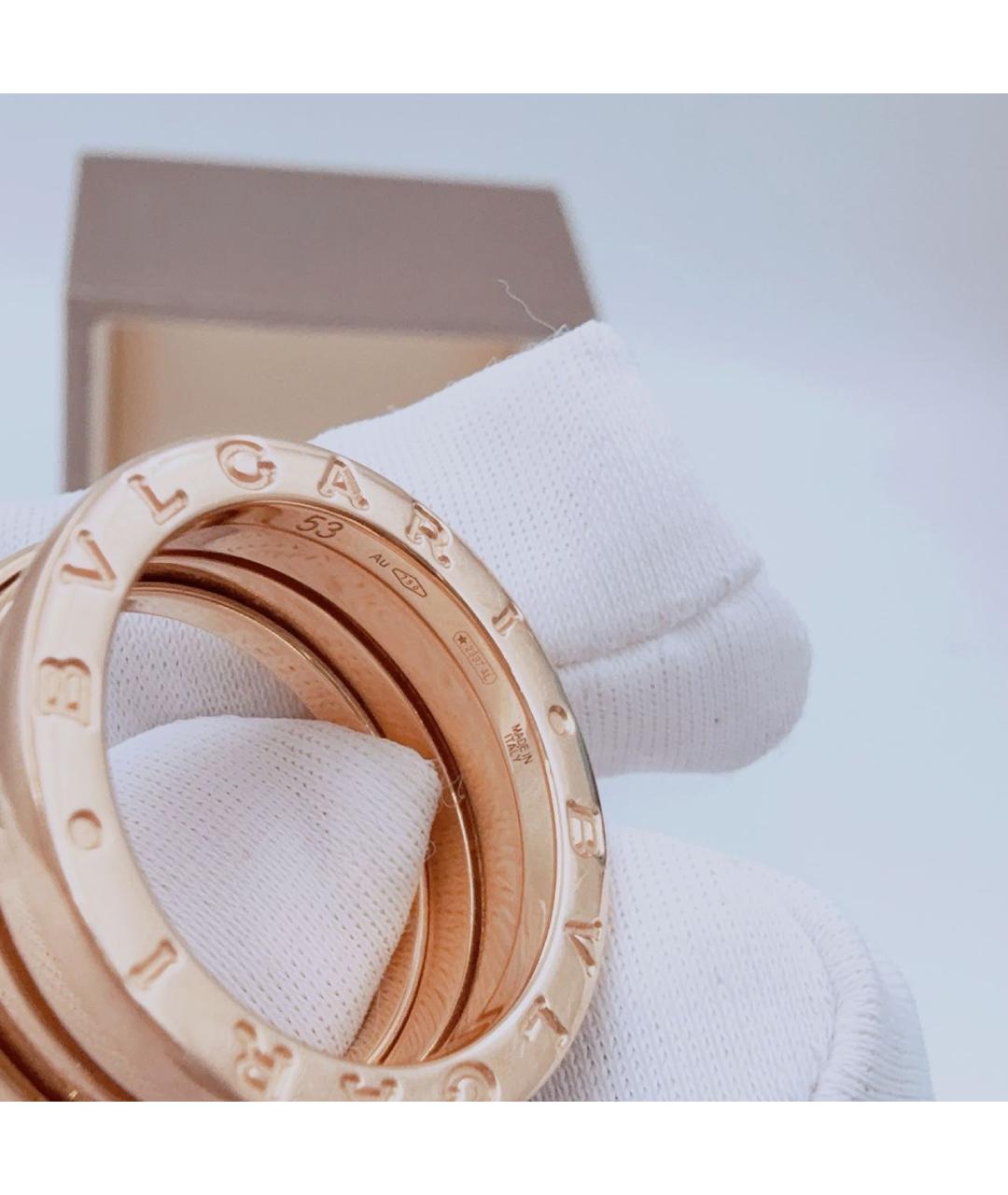 BVLGARI Золотое кольцо из розового золота, фото 6