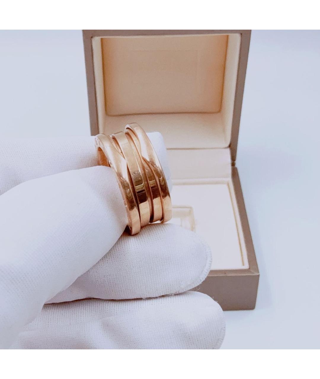 BVLGARI Золотое кольцо из розового золота, фото 3