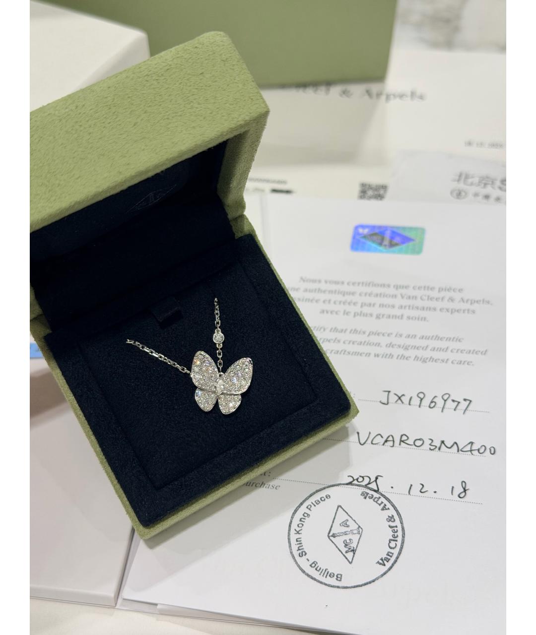 VAN CLEEF & ARPELS Серебряная подвеска из белого золота, фото 4