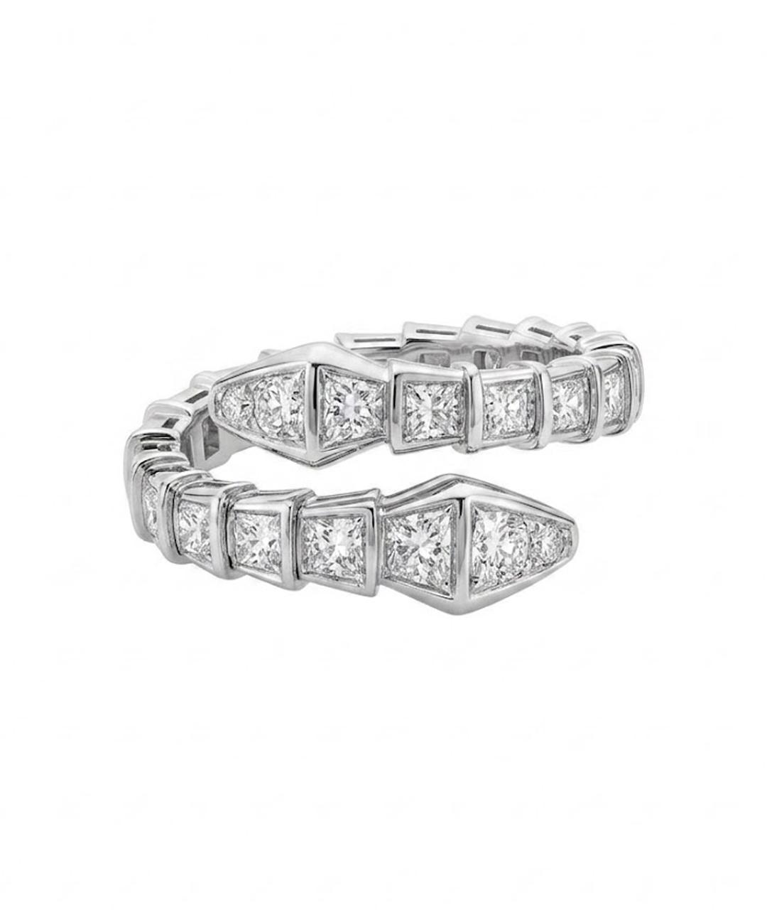 BVLGARI Серебряное кольцо из белого золота, фото 1