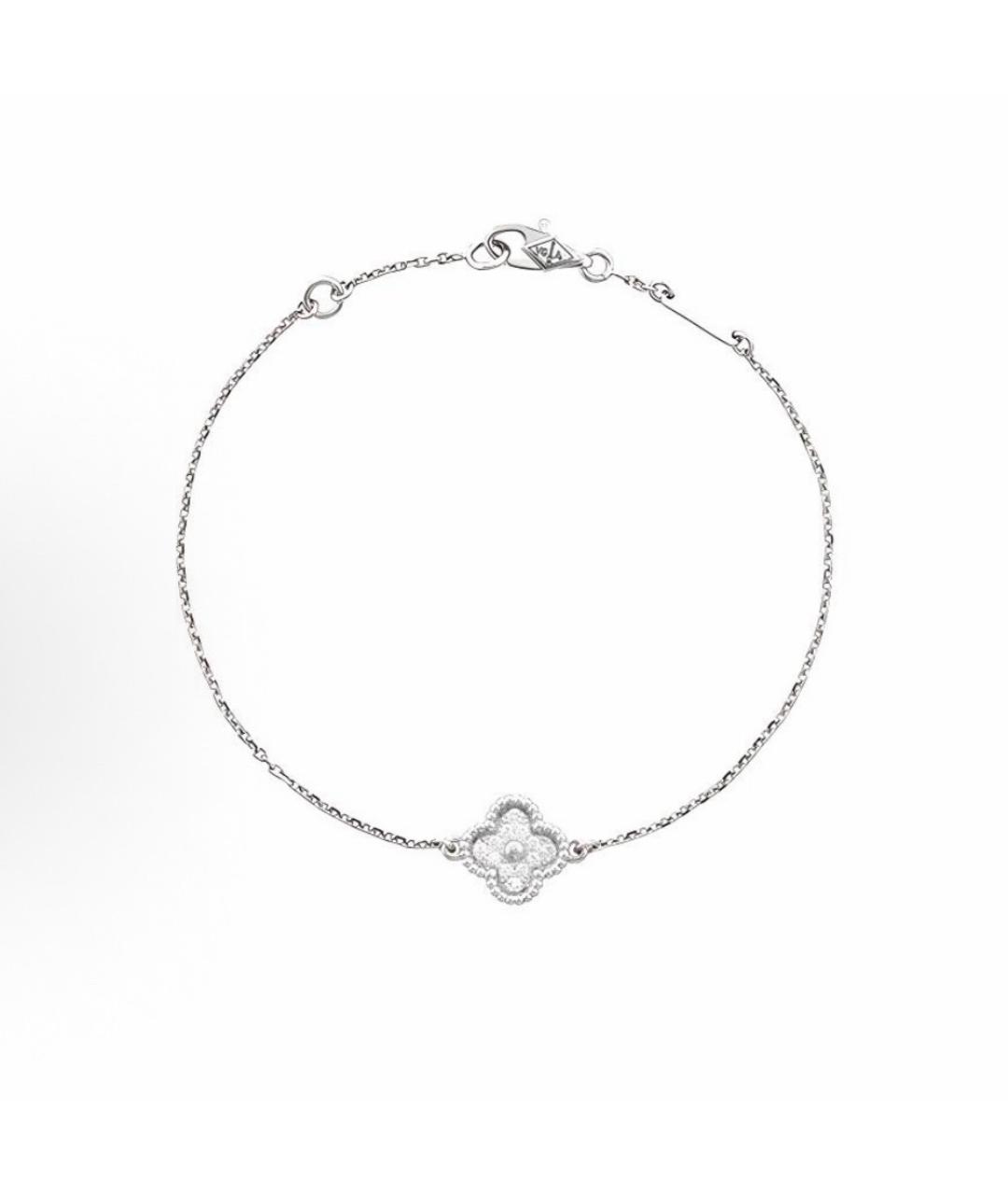 VAN CLEEF & ARPELS Серебряный браслет из белого золота, фото 6