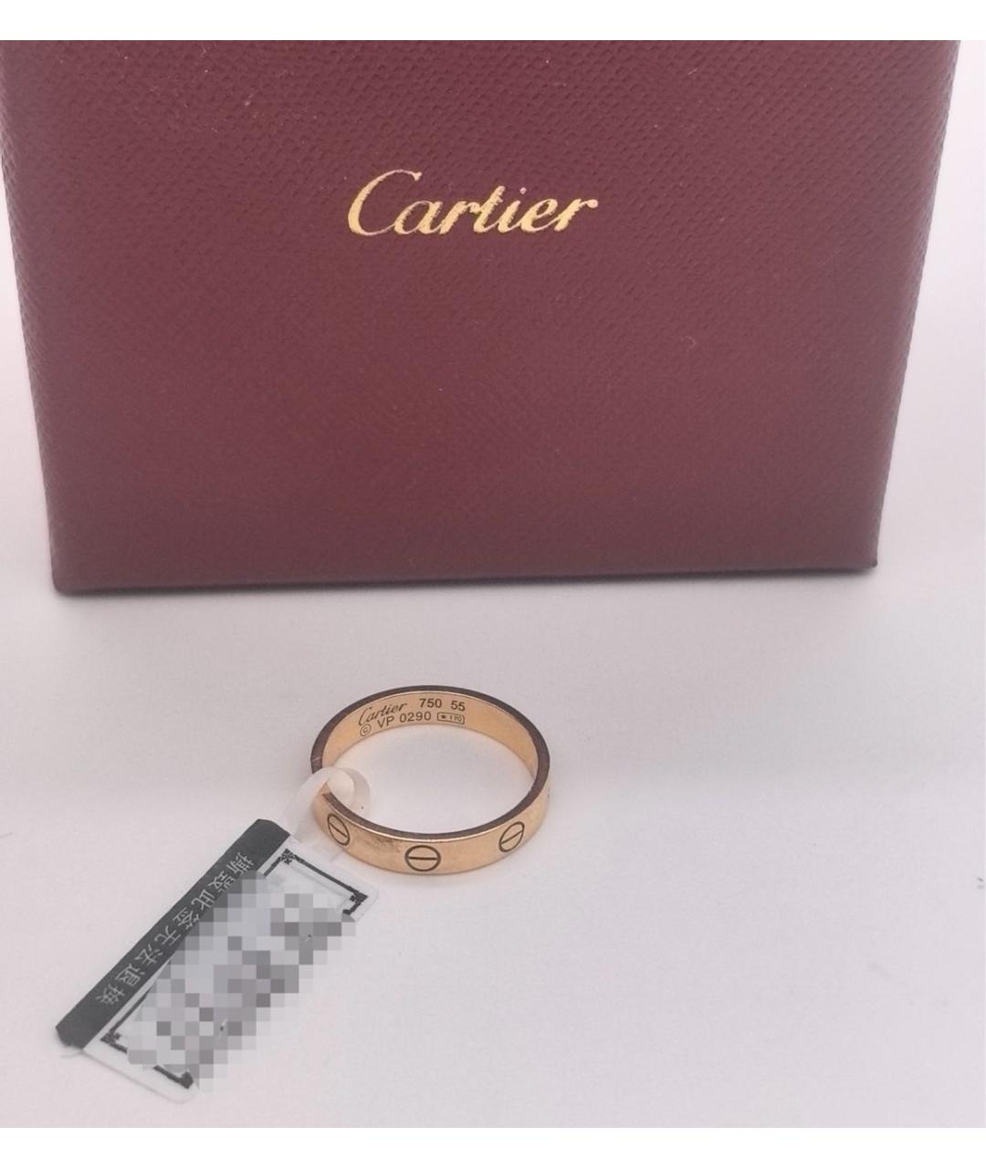 CARTIER Золотое кольцо из розового золота, фото 2