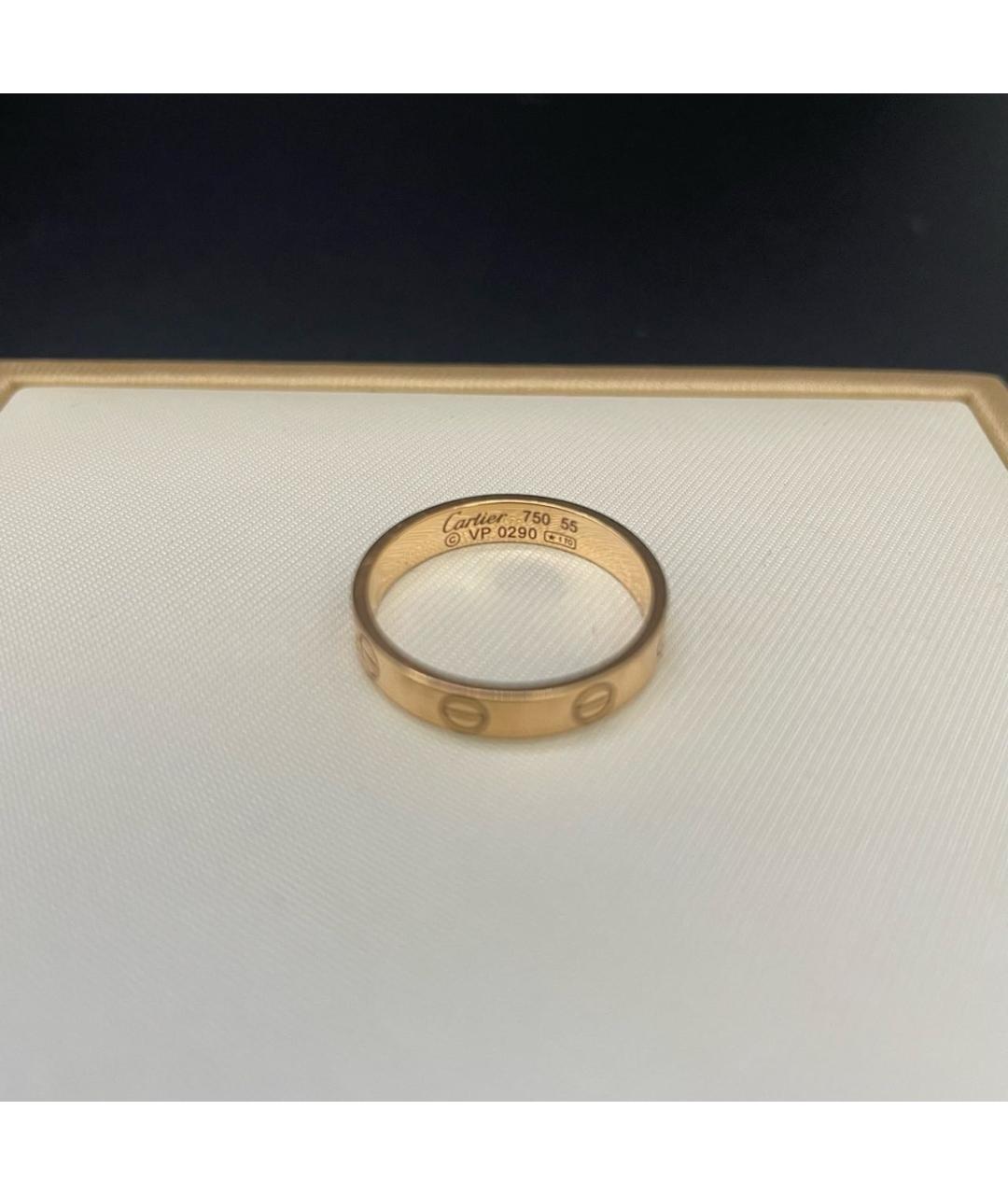 CARTIER Золотое кольцо из розового золота, фото 7