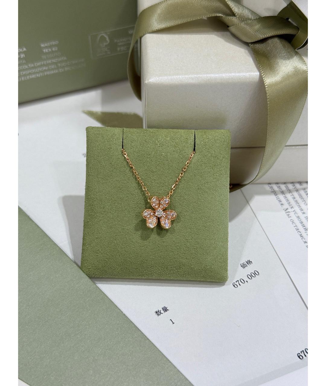 VAN CLEEF & ARPELS Золотая подвеска из розового золота, фото 8