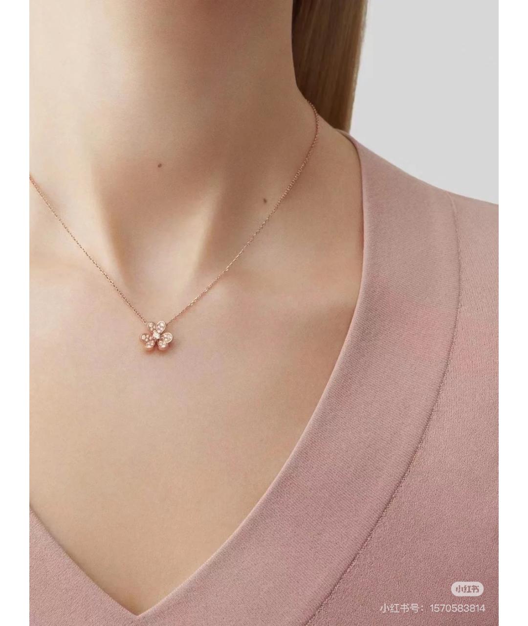 VAN CLEEF & ARPELS Золотая подвеска из розового золота, фото 7