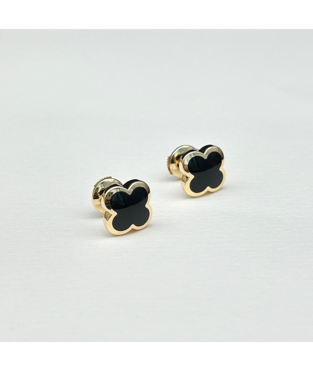 VAN CLEEF & ARPELS Золотые серьги из желтого золота, фото 2