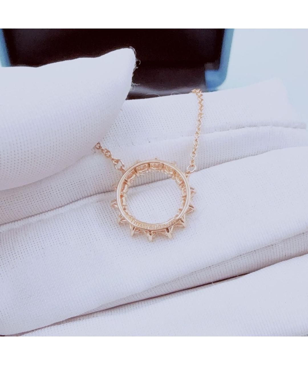 TIFFANY&CO Розовое колье из розового золота, фото 4