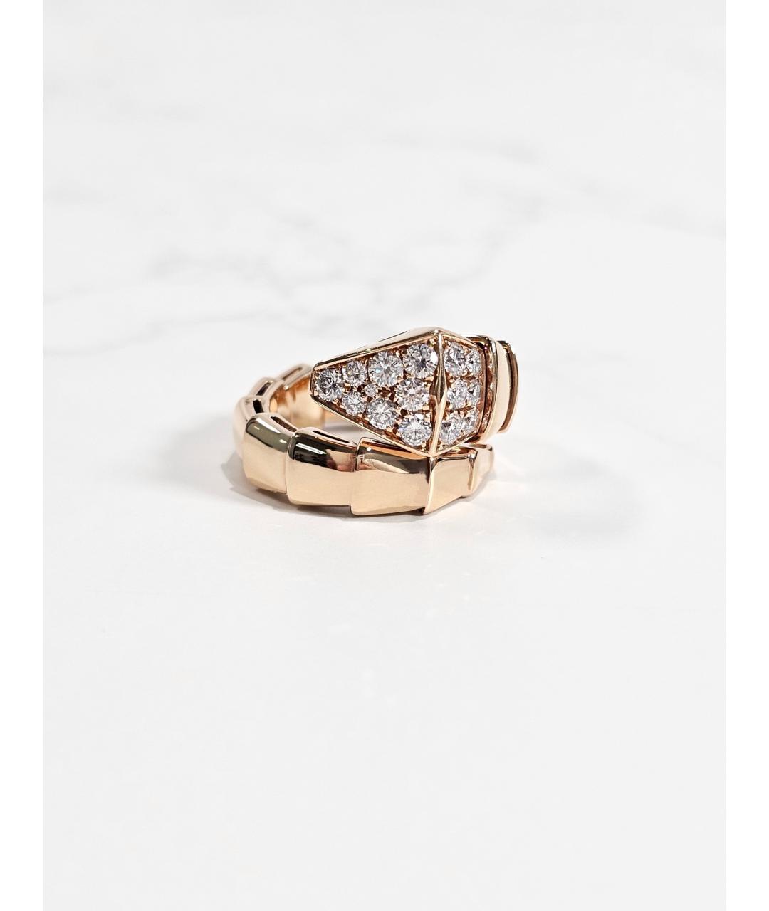 BVLGARI Золотое кольцо из розового золота, фото 3
