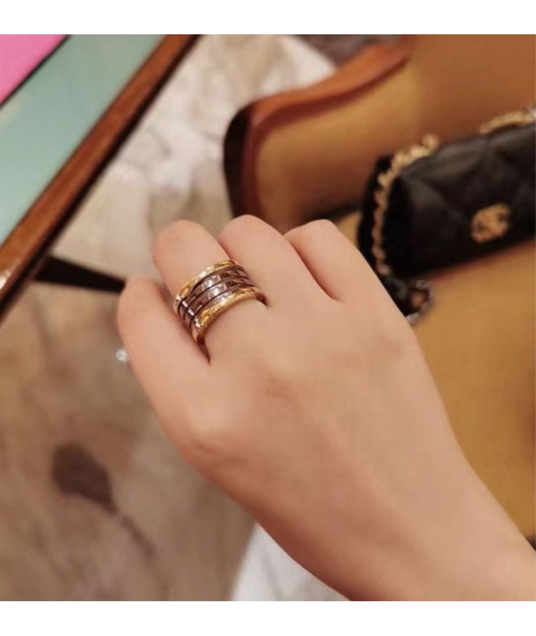 BVLGARI Золотое кольцо из розового золота, фото 6