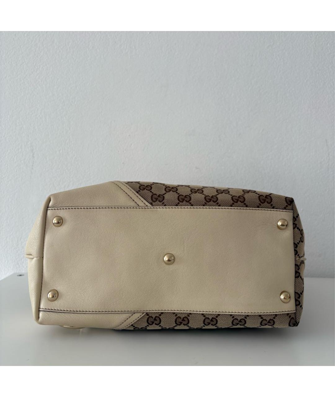 GUCCI Бежевая сумка тоут, фото 5