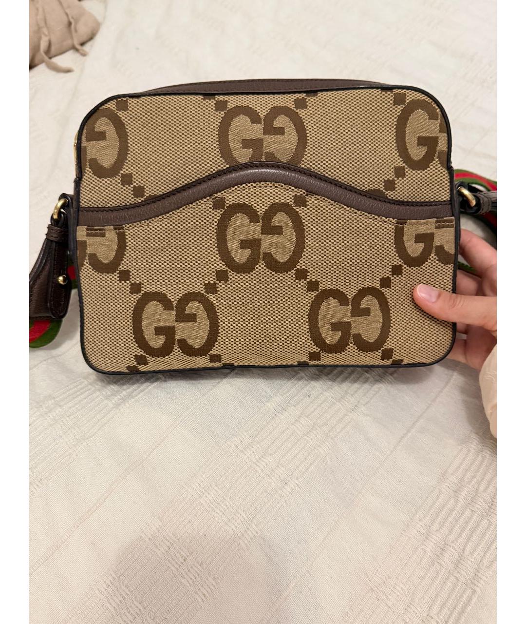 GUCCI Бежевая сумка на плечо, фото 3