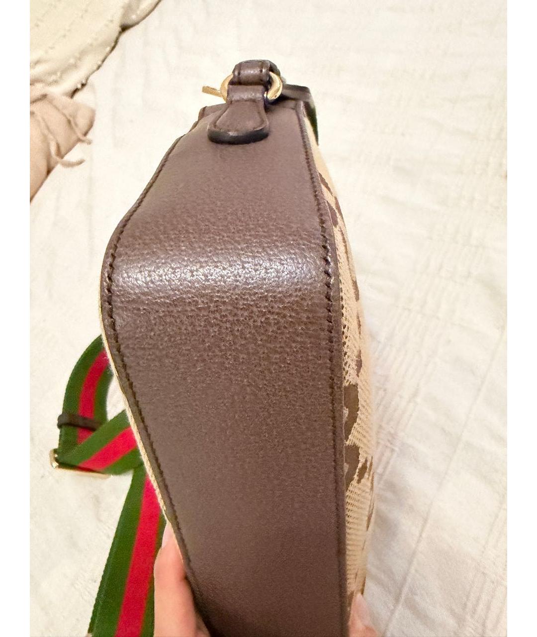 GUCCI Бежевая сумка на плечо, фото 5