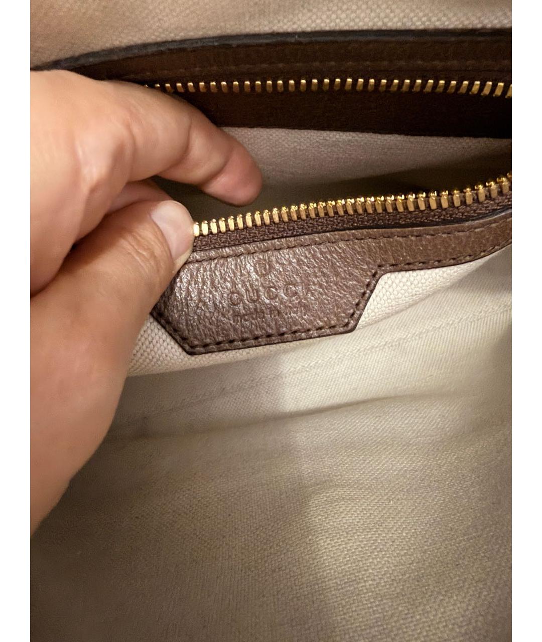 GUCCI Бежевая сумка на плечо, фото 6