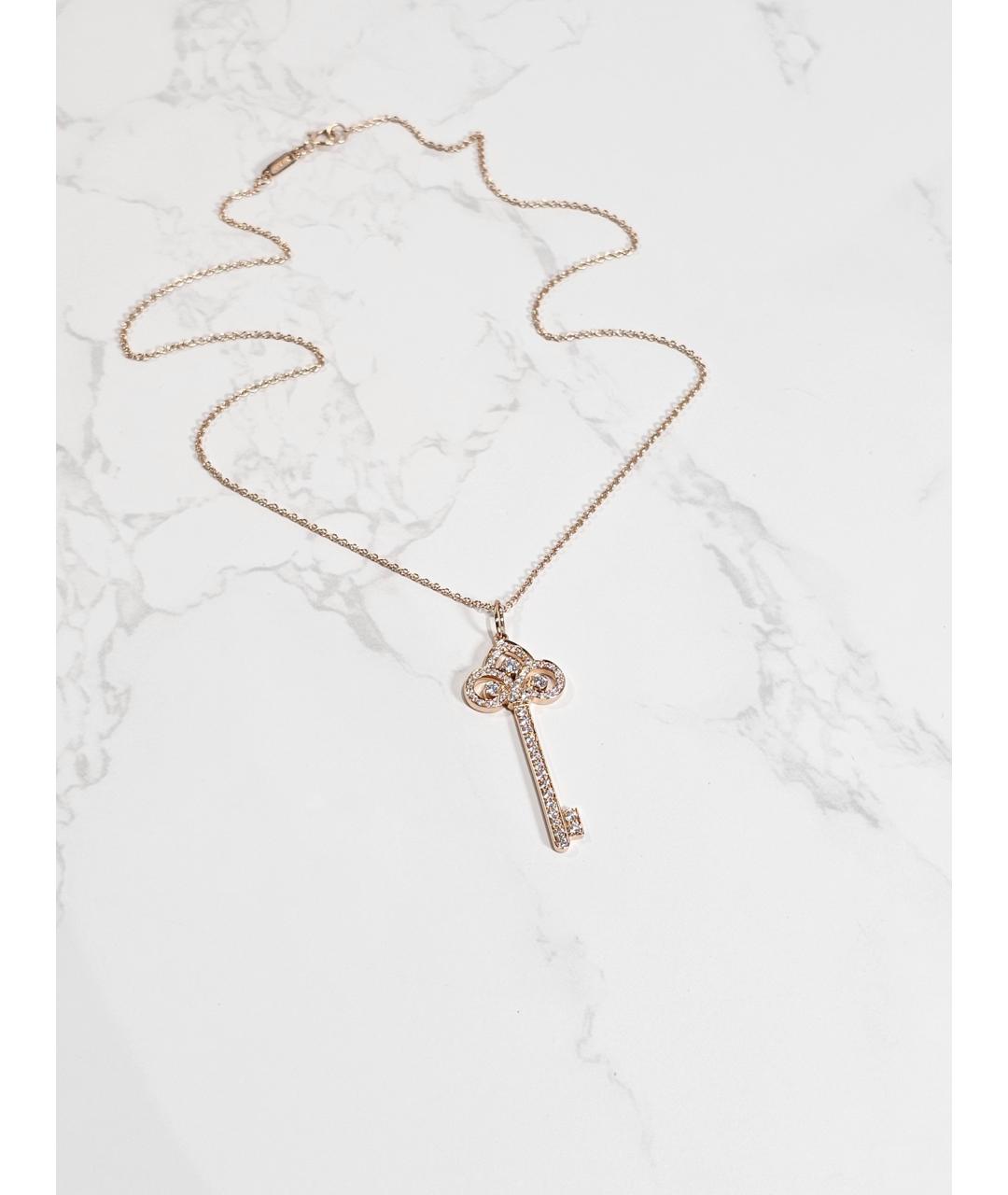 TIFFANY&CO Золотое колье из розового золота, фото 4