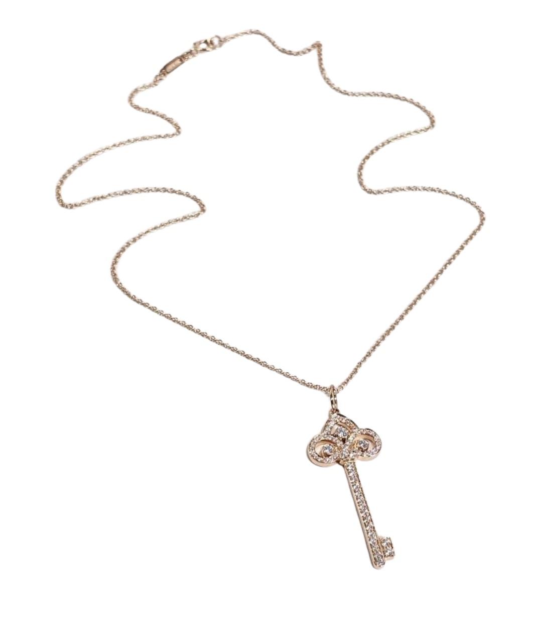 TIFFANY&CO Золотое колье из розового золота, фото 1