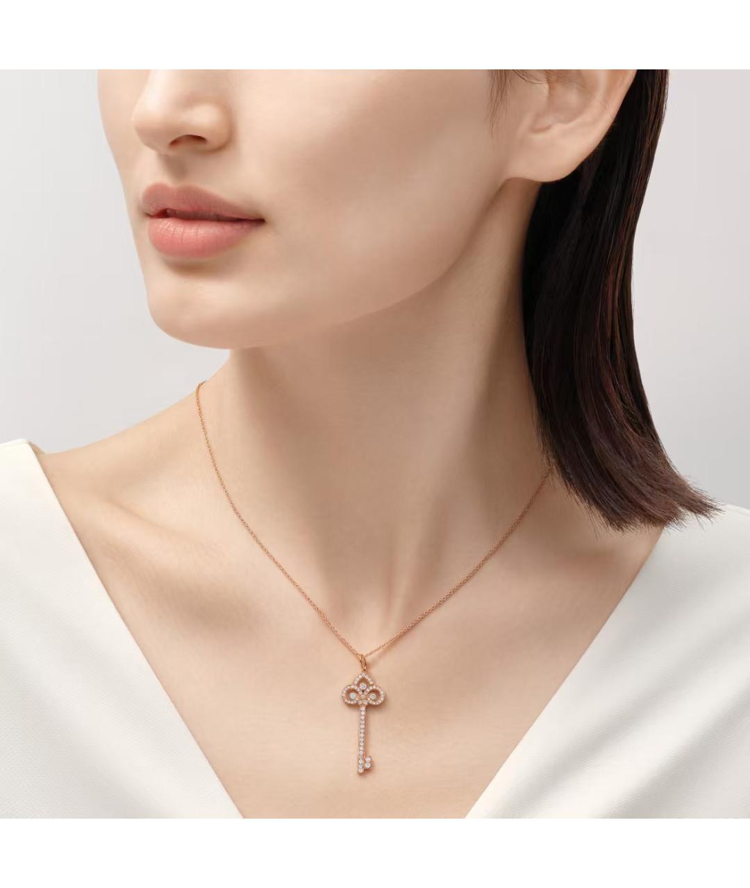 TIFFANY&CO Золотое колье из розового золота, фото 3