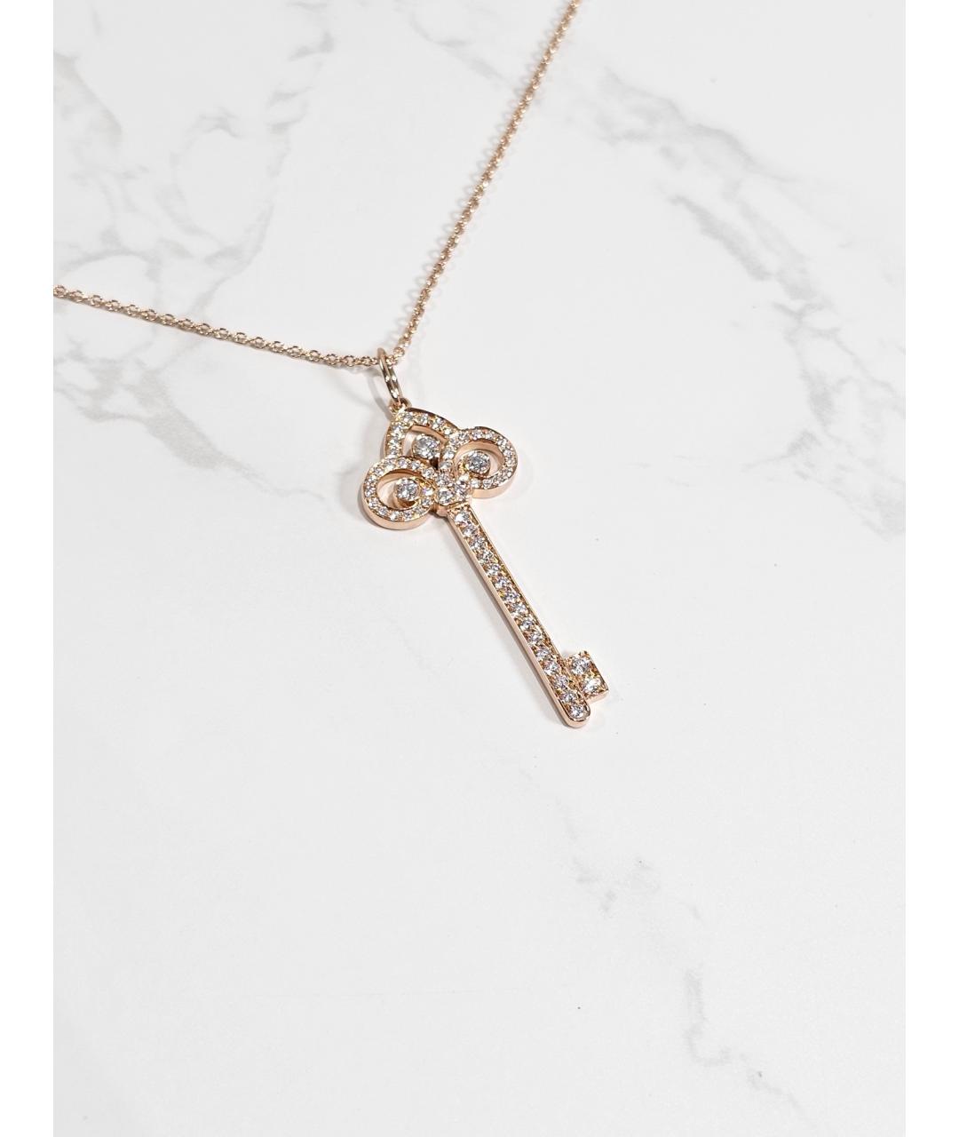 TIFFANY&CO Золотое колье из розового золота, фото 2