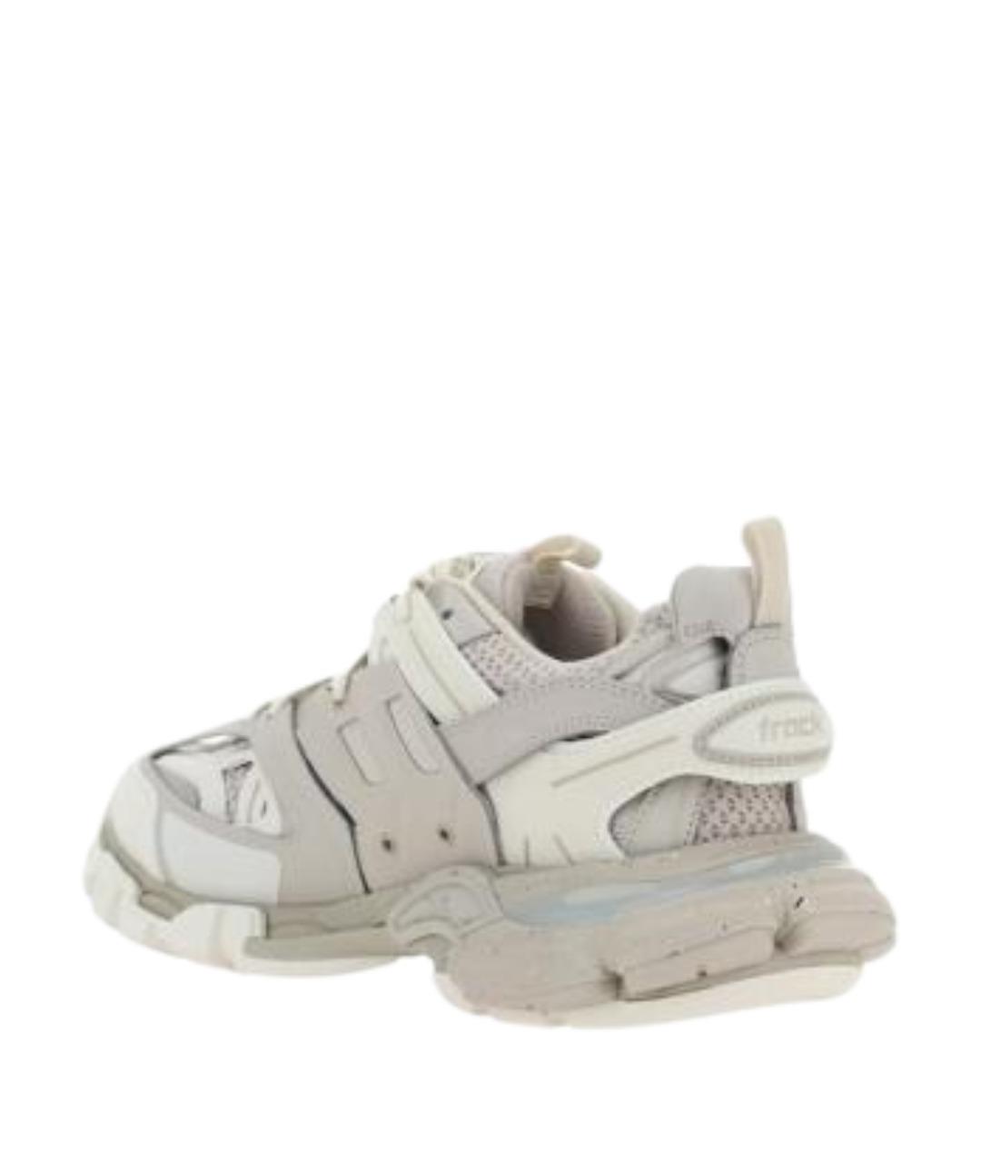 BALENCIAGA Белые текстильные кроссовки, фото 3