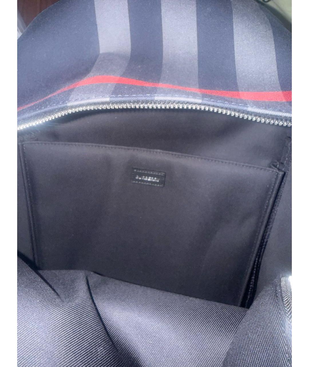 BURBERRY Темно-синий рюкзак, фото 5