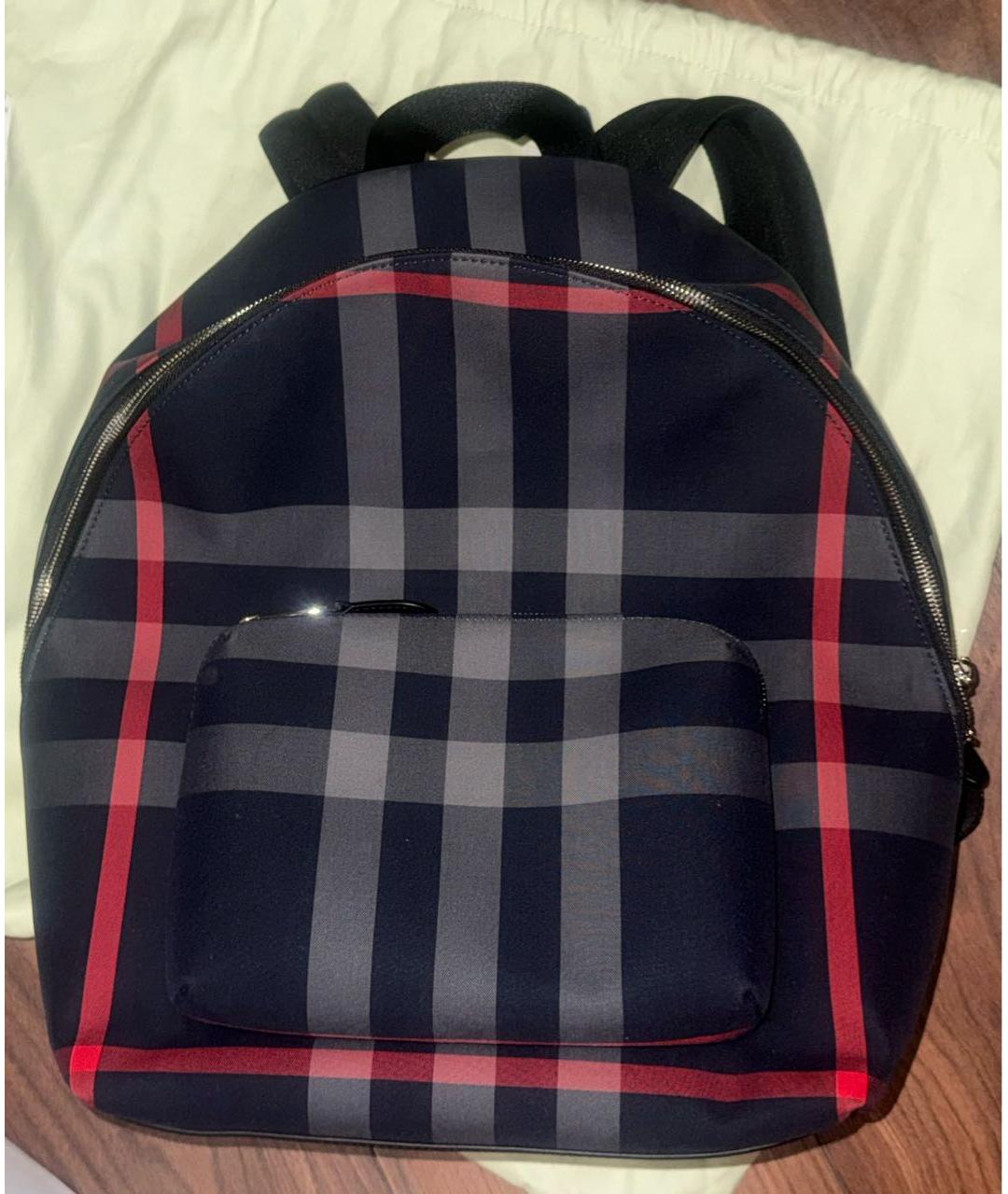 BURBERRY Темно-синий рюкзак, фото 2