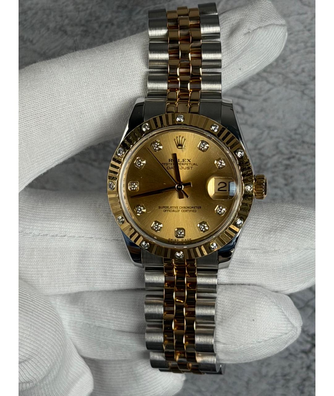 ROLEX Золотые часы из желтого золота, фото 3